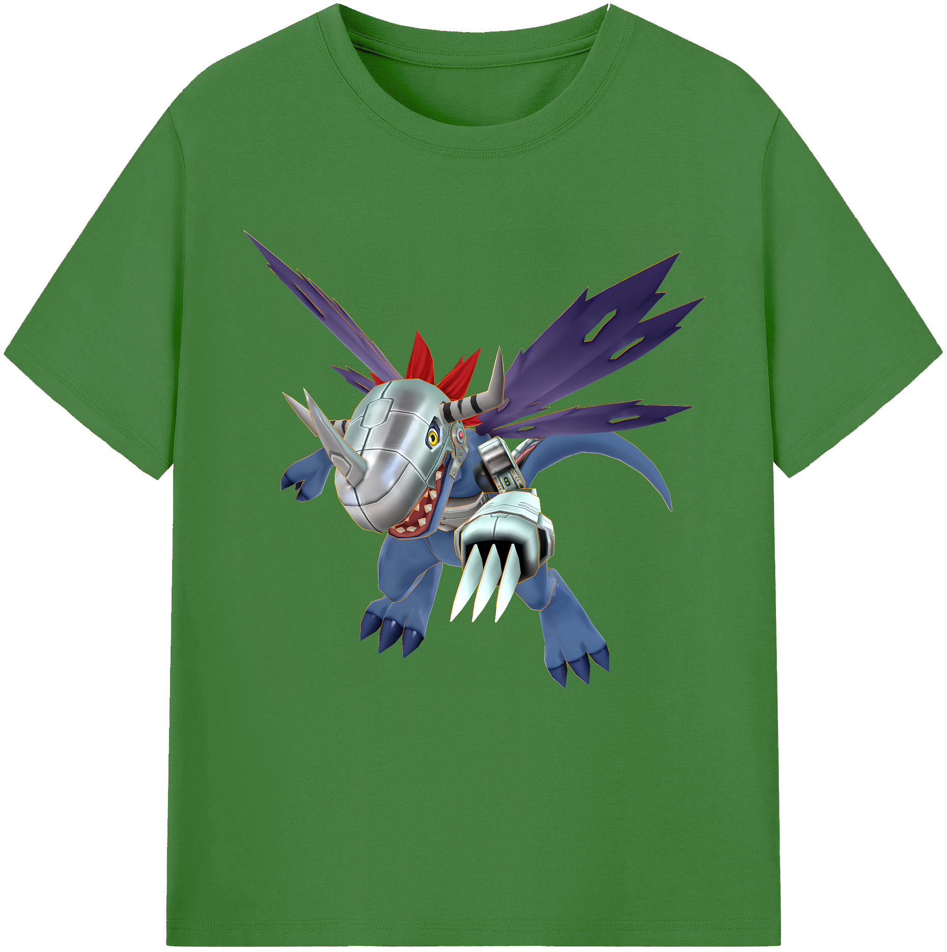 （画像用） Digimon デジタルモンスター/デジモン レディースカジュアルプリントTシャツ（綿100％）